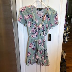 Brand new Lulus wrap dress - tags still on